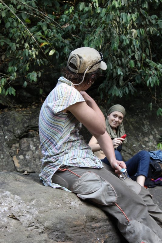 India 2010 - Coorg - Honey Valley - Trek to the Swimming Hole